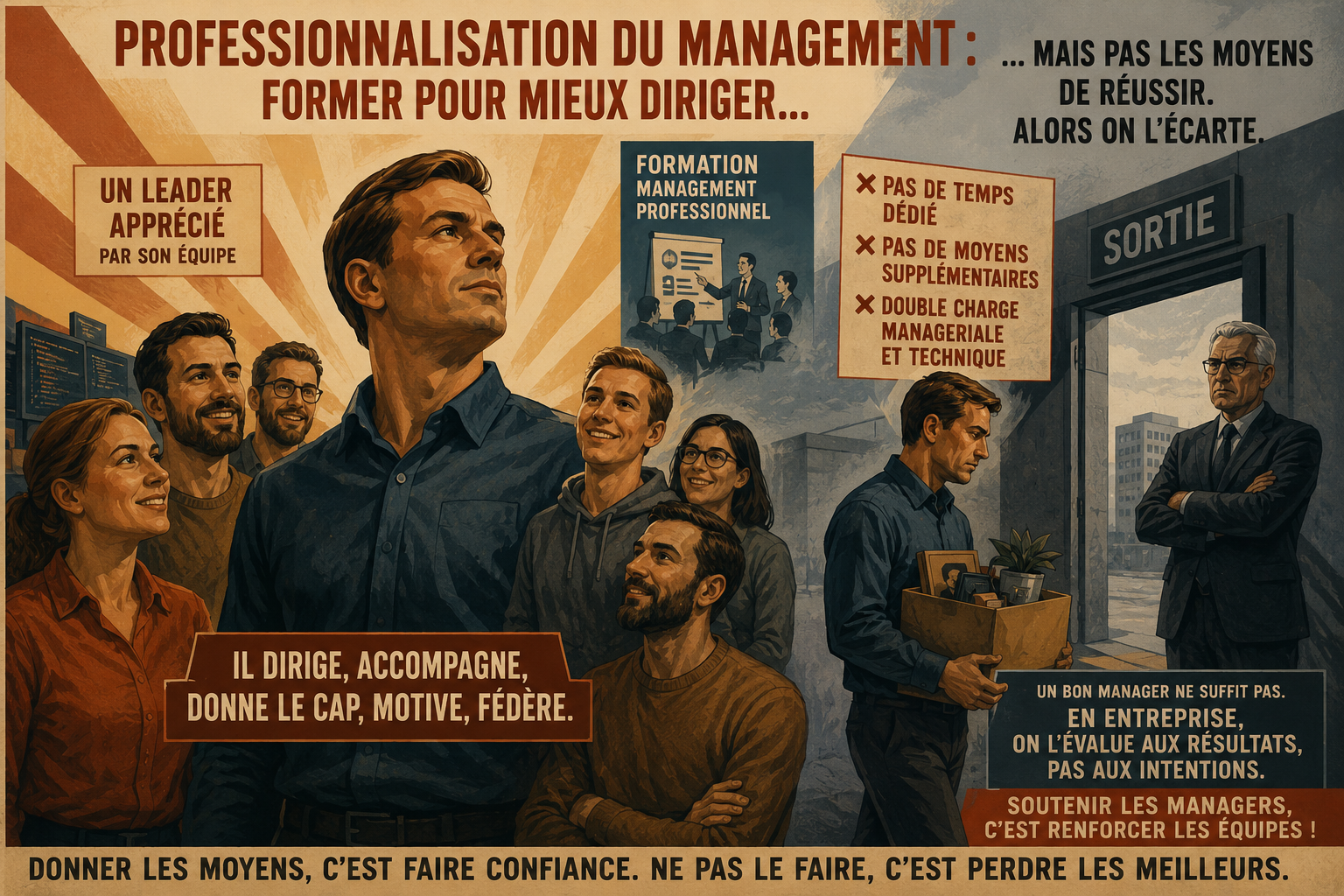 Août 2026 : Professionnalisation du management  accompagner ou sélectionner