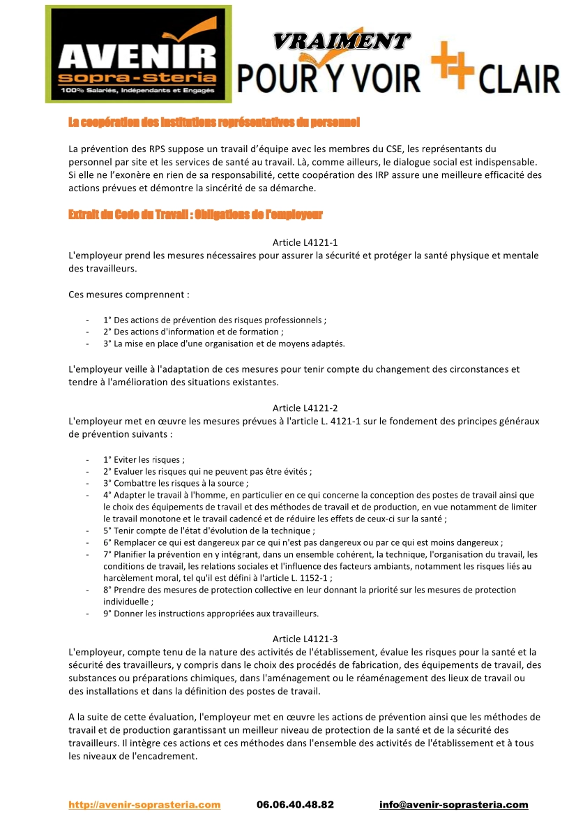 Souffrance au travail 2